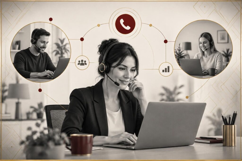 découvrez le standard téléphonique à distance : une solution cloud simple et flexible pour connecter vos équipes remote et gérer vos appels partout.
